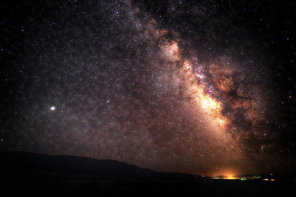 Milky Way over Angel Fire New Mexico 7.21