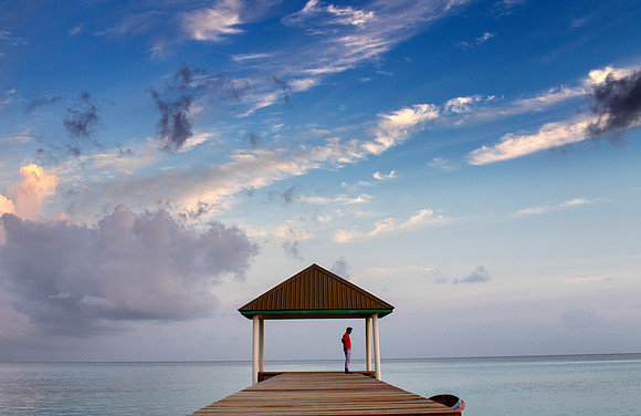 Maldives sunrise