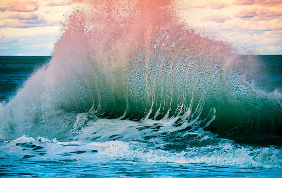 Man-0-war wave, Juno Beach 1.22