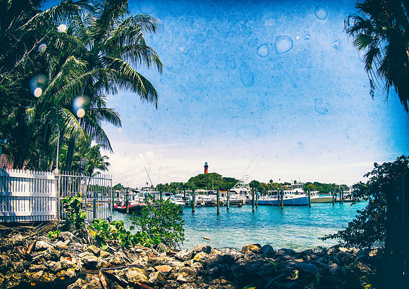Jupiter Lighthouse "water color" 6.22