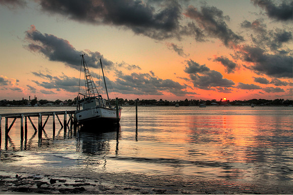 Sunset on Manalapan Island 4-7-11